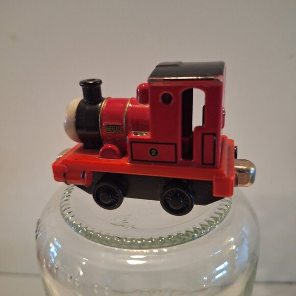 Thomas & Friends Rheneas Die-Cast Train Engine Toy Mattel 2010 Red #2 - Picture 3 of 8